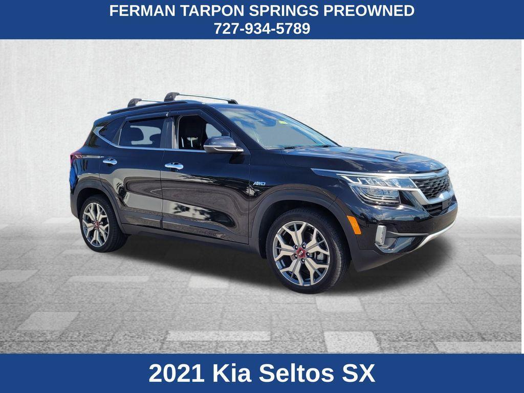 used 2021 Kia Seltos car, priced at $19,000