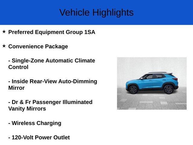 new 2025 Chevrolet TrailBlazer car, priced at $31,900