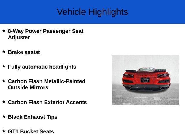 new 2025 Chevrolet Corvette car, priced at $106,519