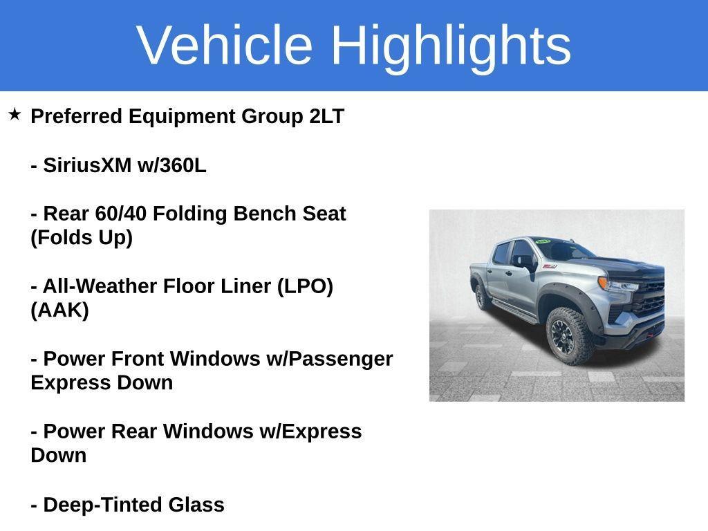 used 2024 Chevrolet Silverado 1500 car, priced at $52,000