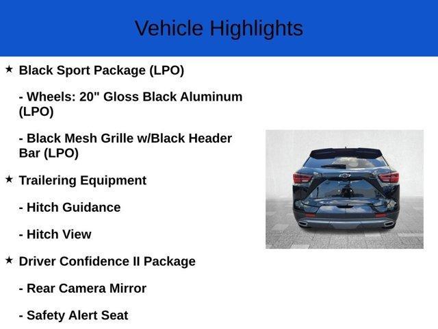 new 2025 Chevrolet Blazer car, priced at $49,535