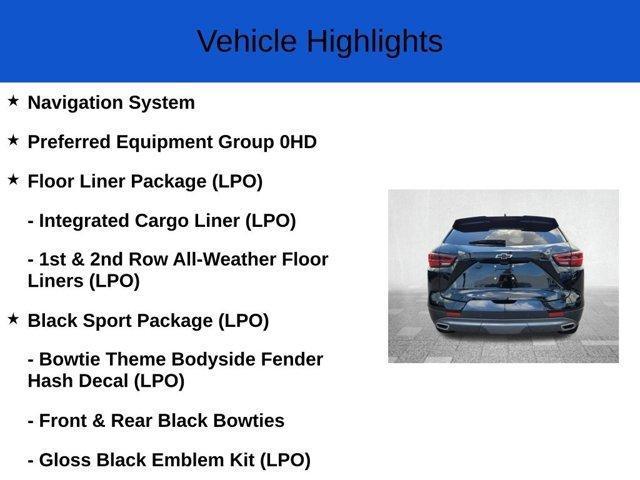 new 2025 Chevrolet Blazer car, priced at $49,535