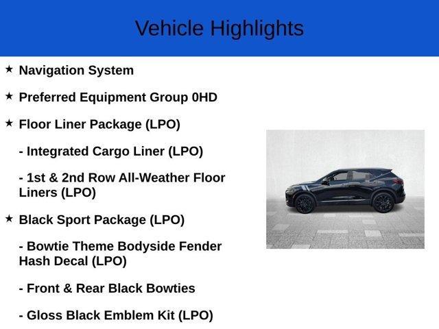 new 2025 Chevrolet Blazer car, priced at $49,535