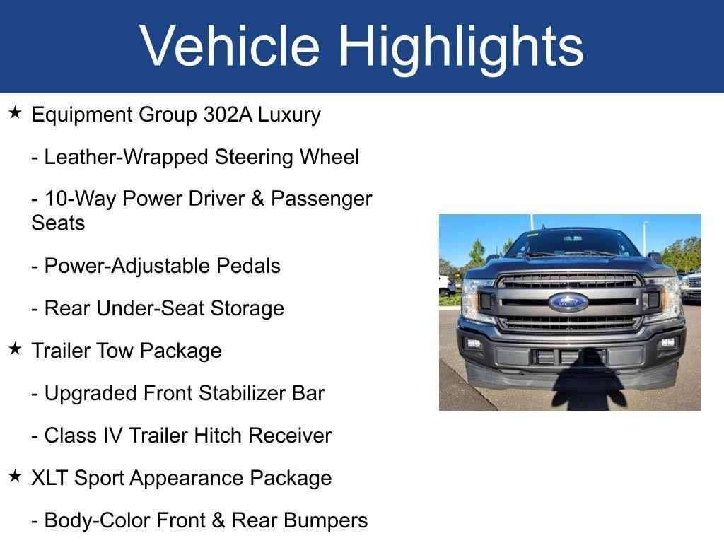 used 2019 Ford F-150 car, priced at $24,250