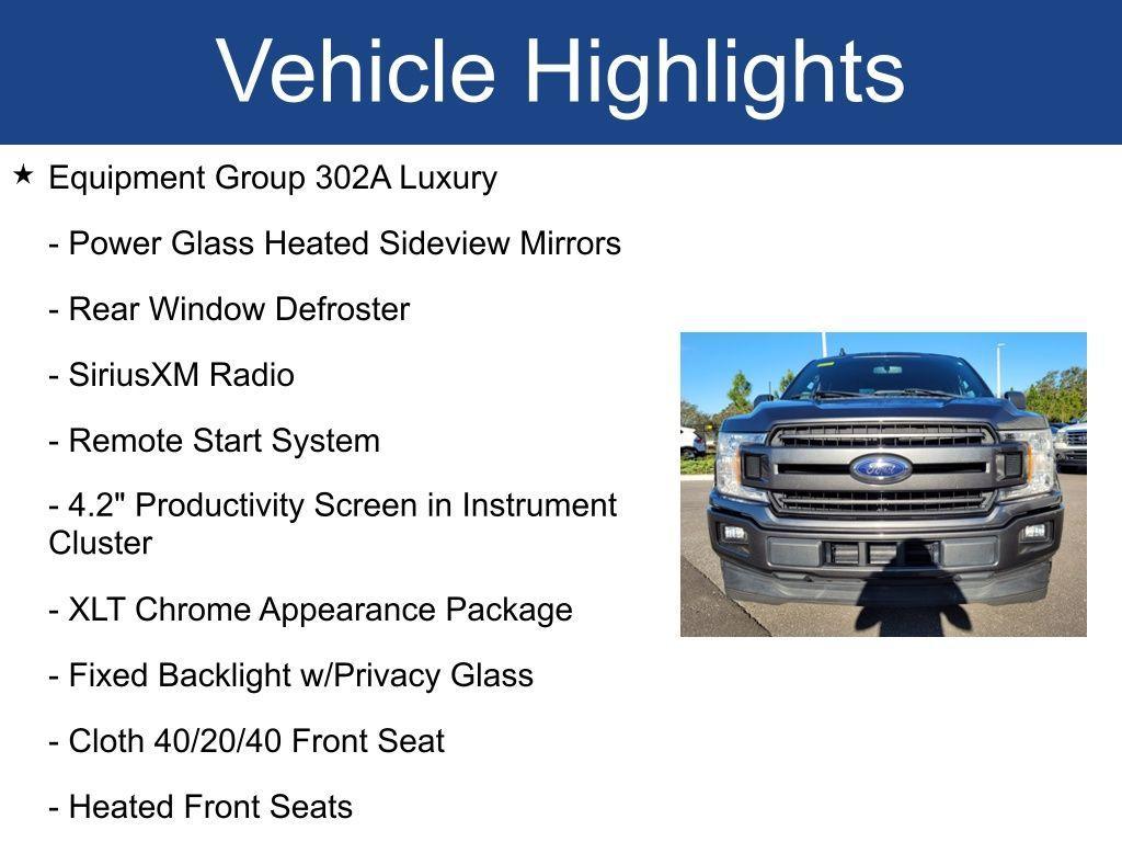 used 2019 Ford F-150 car, priced at $24,250