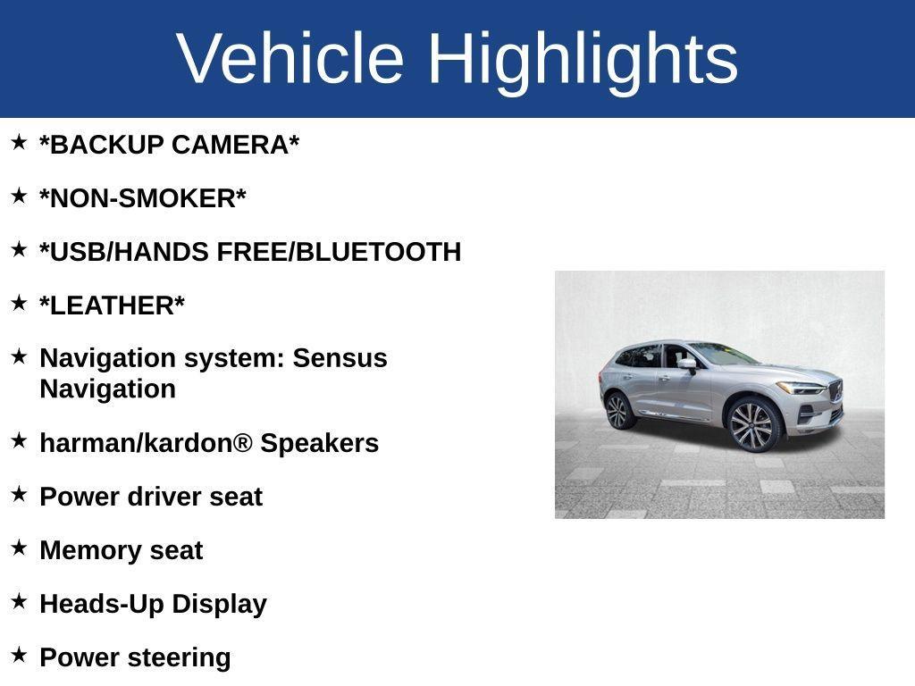 used 2023 Volvo XC60 car, priced at $37,300