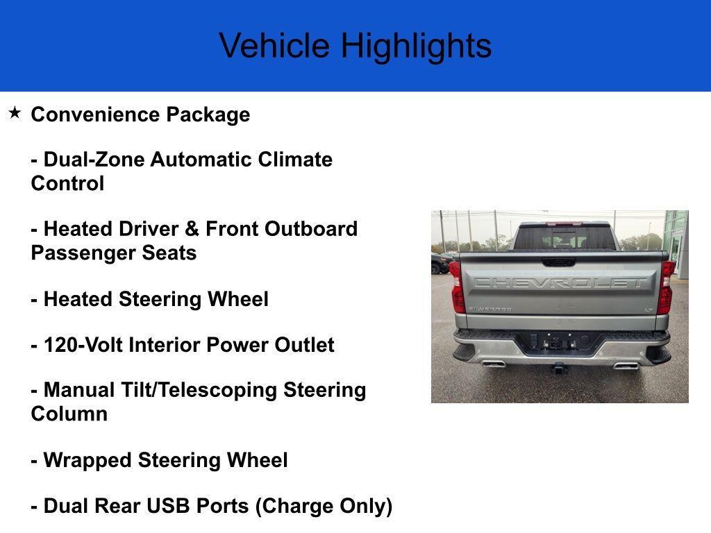 new 2025 Chevrolet Silverado 1500 car, priced at $58,115