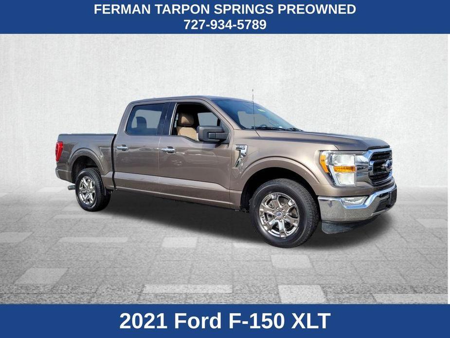 used 2021 Ford F-150 car, priced at $35,500