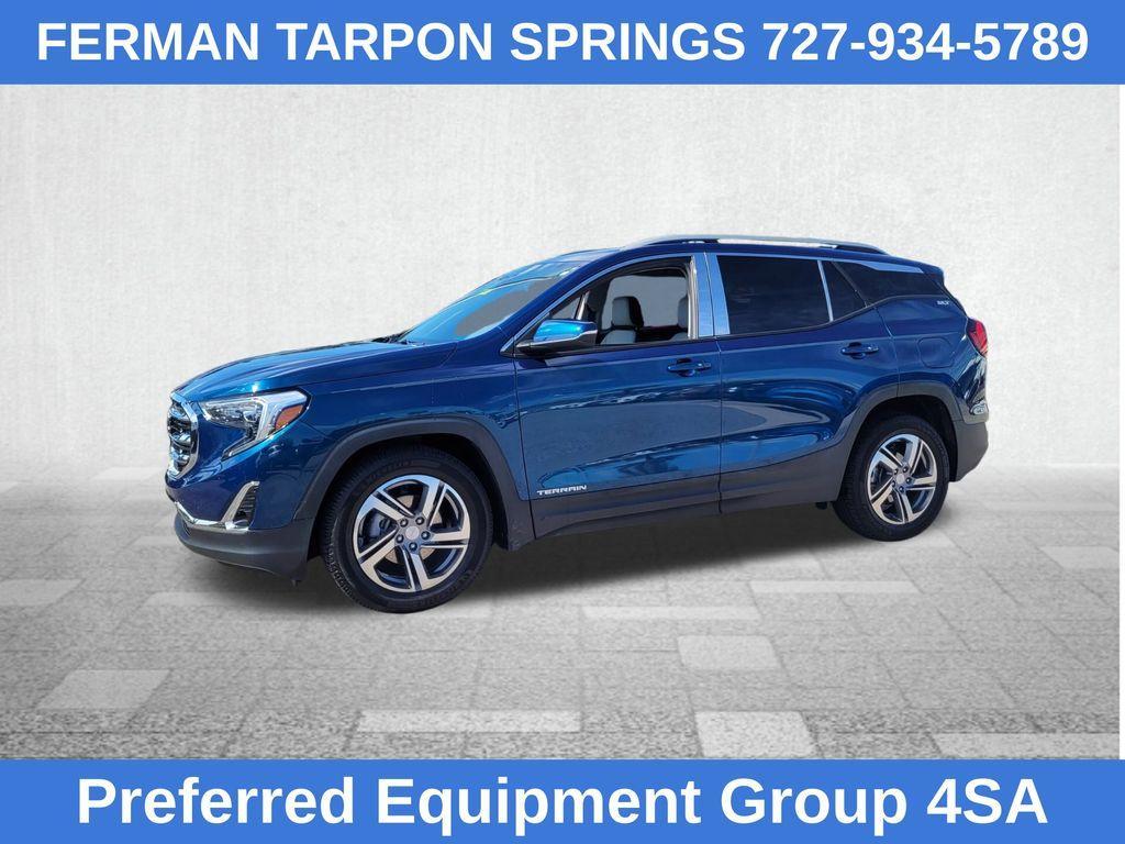 used 2021 GMC Terrain car, priced at $18,500