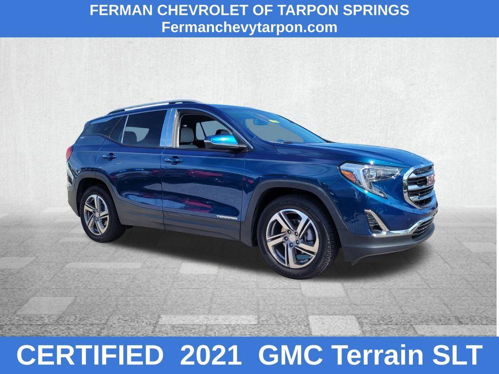 used 2021 GMC Terrain car, priced at $17,788