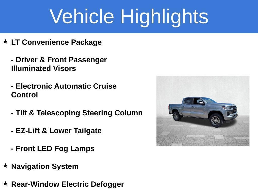 used 2023 Chevrolet Colorado car, priced at $30,551