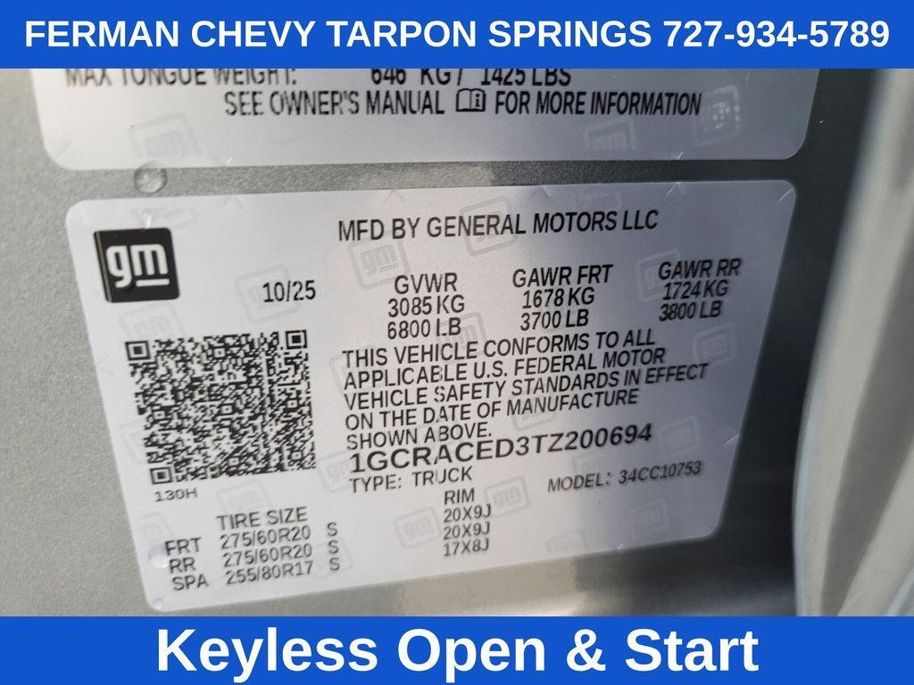 new 2026 Chevrolet Silverado 1500 car, priced at $47,370