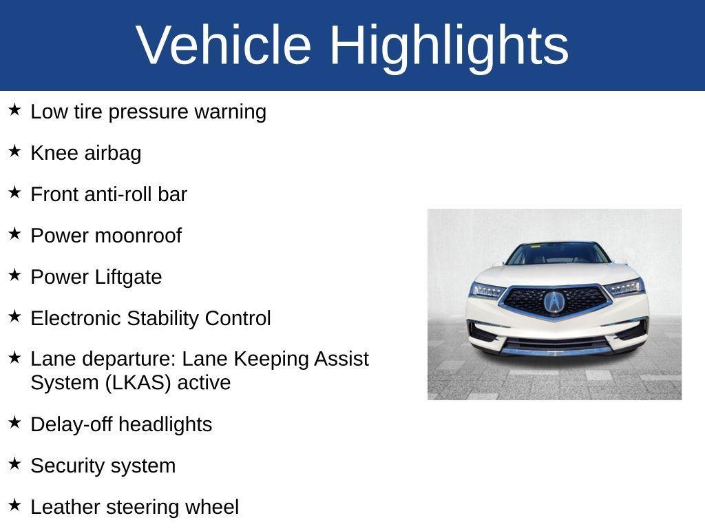 used 2020 Acura MDX car, priced at $28,697