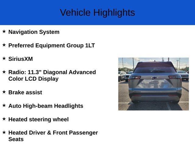 new 2025 Chevrolet Equinox car, priced at $27,780