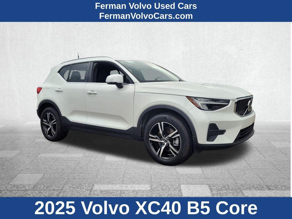 used 2025 Volvo XC40 car, priced at $35,800