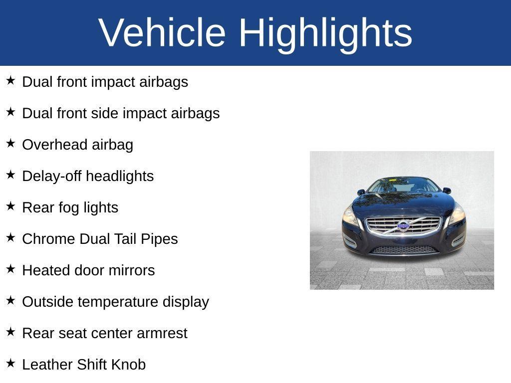 used 2012 Volvo S60 car, priced at $8,765