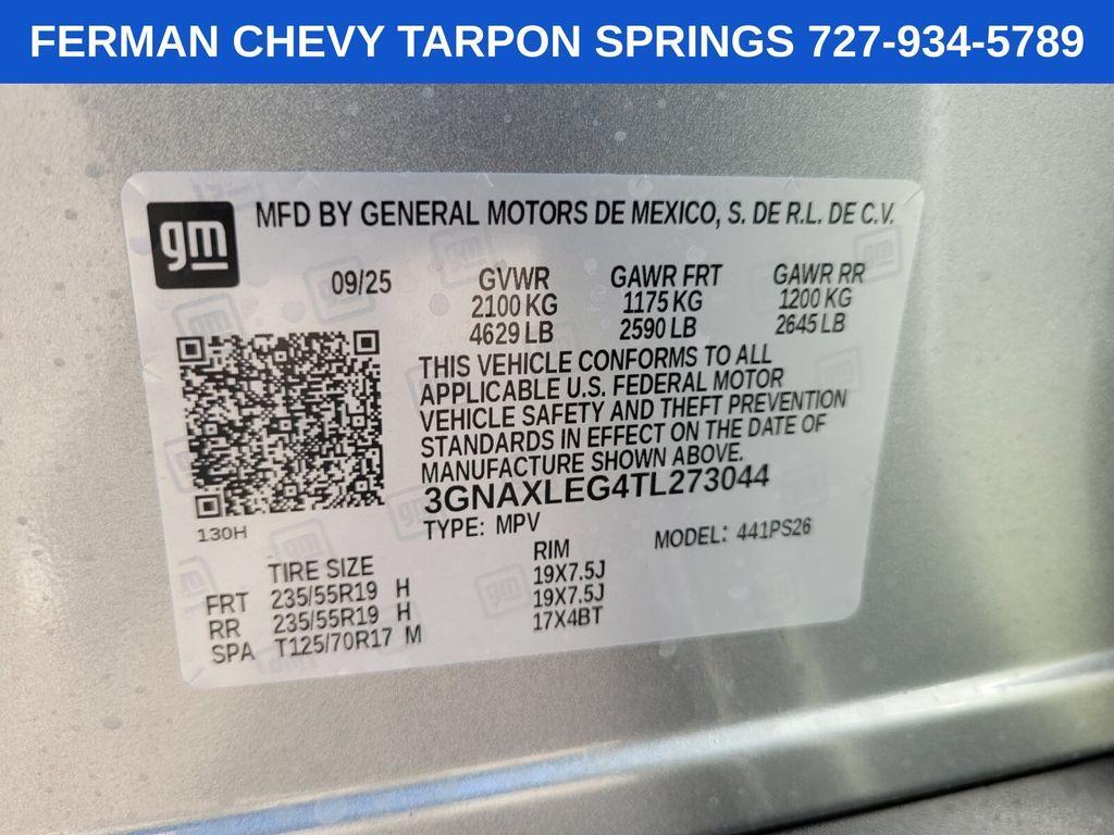 new 2026 Chevrolet Equinox car, priced at $31,895