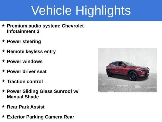 used 2024 Chevrolet Trax car, priced at $23,118
