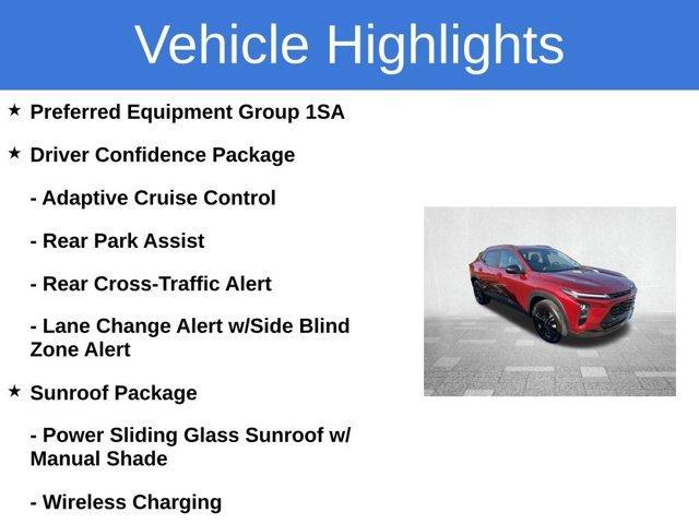 used 2024 Chevrolet Trax car, priced at $23,118