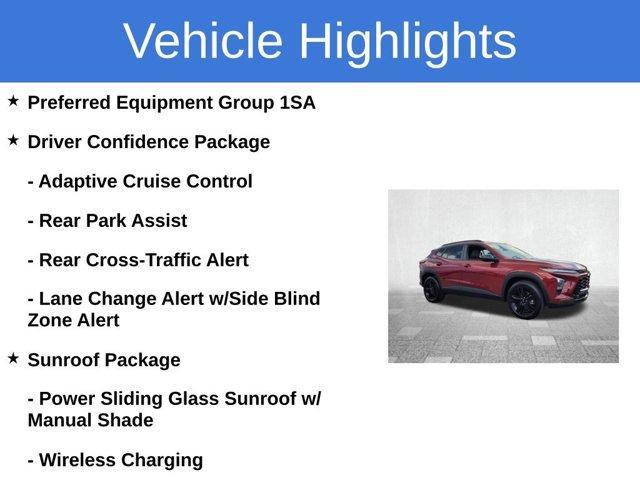 used 2024 Chevrolet Trax car, priced at $23,118