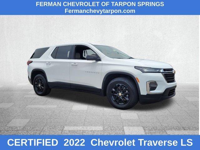 used 2022 Chevrolet Traverse car, priced at $25,427