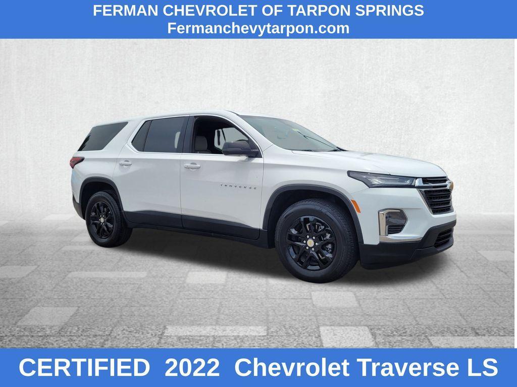used 2022 Chevrolet Traverse car, priced at $24,991