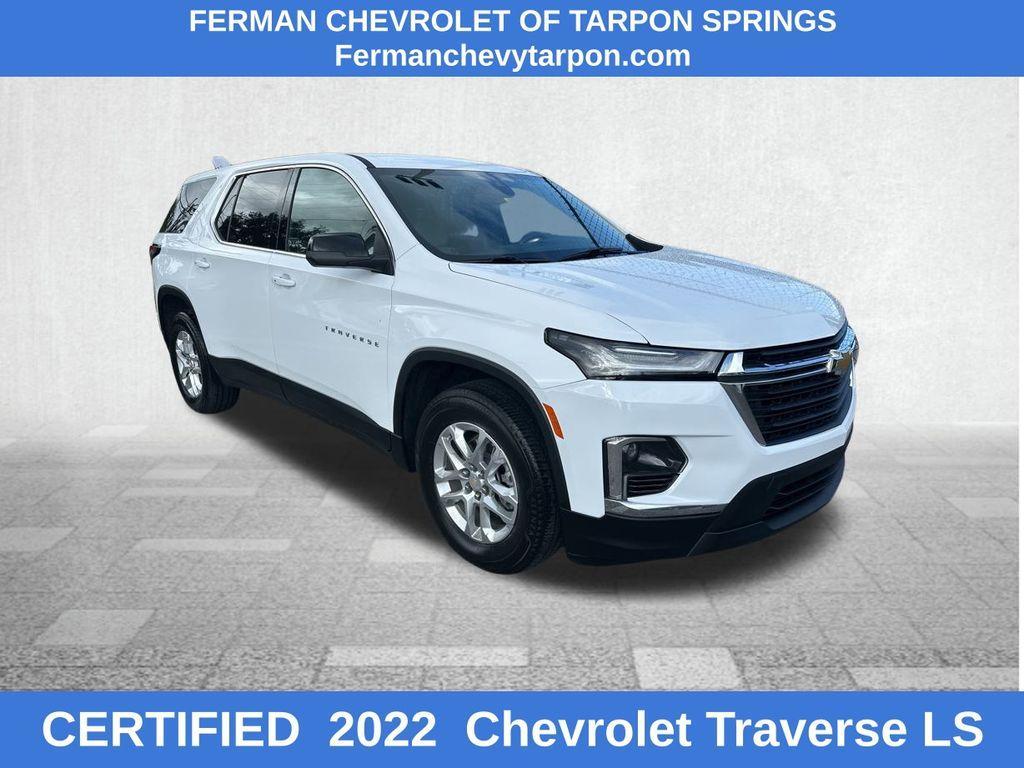 used 2022 Chevrolet Traverse car, priced at $24,991