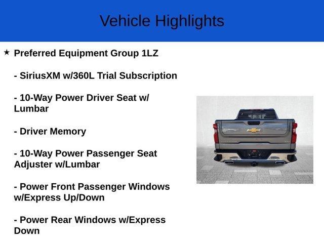 new 2025 Chevrolet Silverado 1500 car, priced at $60,970
