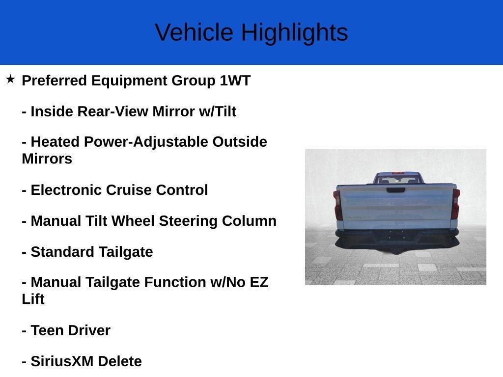 new 2025 Chevrolet Silverado 1500 car, priced at $35,110