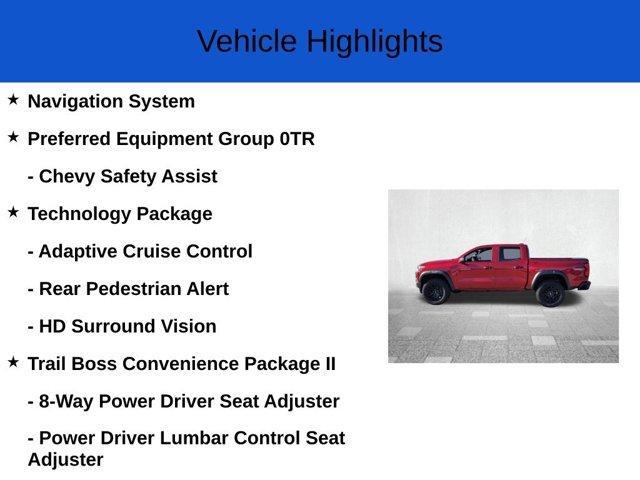 new 2025 Chevrolet Colorado car, priced at $44,230
