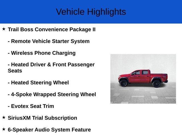 new 2025 Chevrolet Colorado car, priced at $44,230