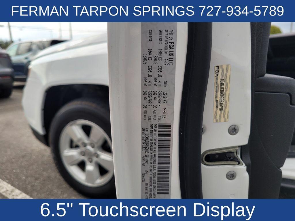 used 2016 Jeep Compass car, priced at $11,000