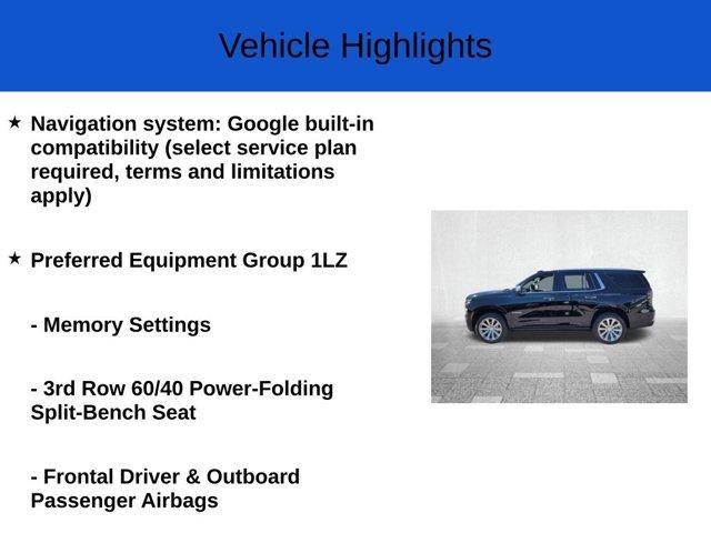 new 2025 Chevrolet Tahoe car, priced at $85,224