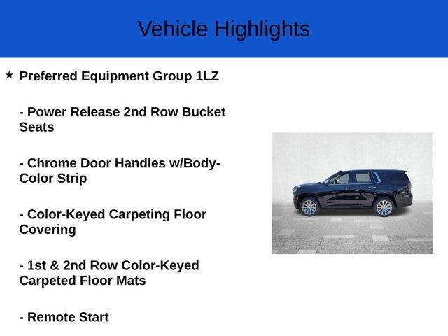 new 2025 Chevrolet Tahoe car, priced at $85,224
