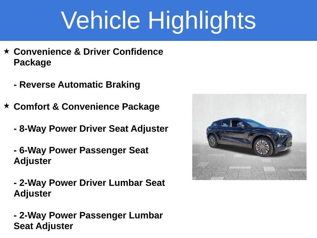 used 2024 Chevrolet Blazer EV car, priced at $38,140