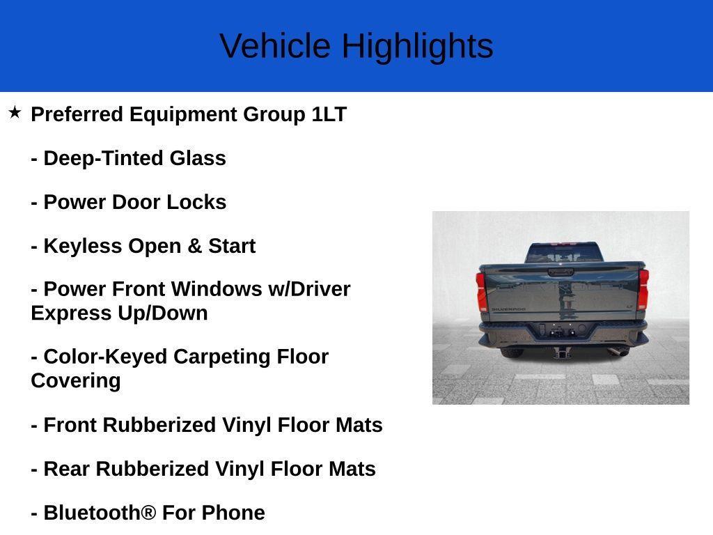 new 2025 Chevrolet Silverado 2500 car, priced at $65,540