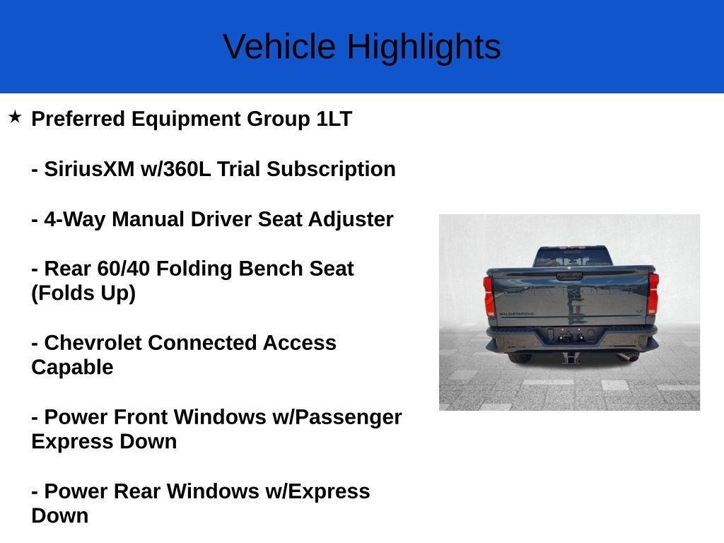 new 2025 Chevrolet Silverado 2500 car, priced at $65,540