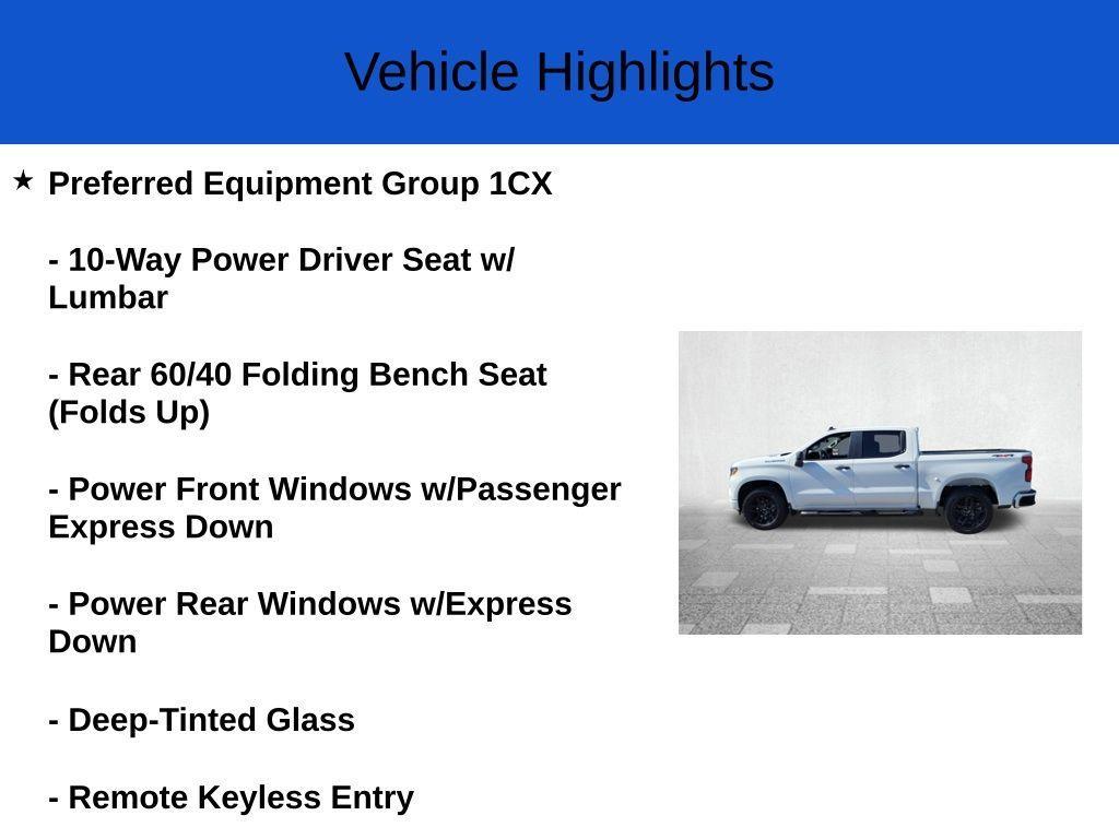new 2025 Chevrolet Silverado 1500 car, priced at $43,520