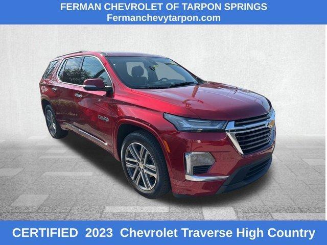used 2023 Chevrolet Traverse car, priced at $40,500
