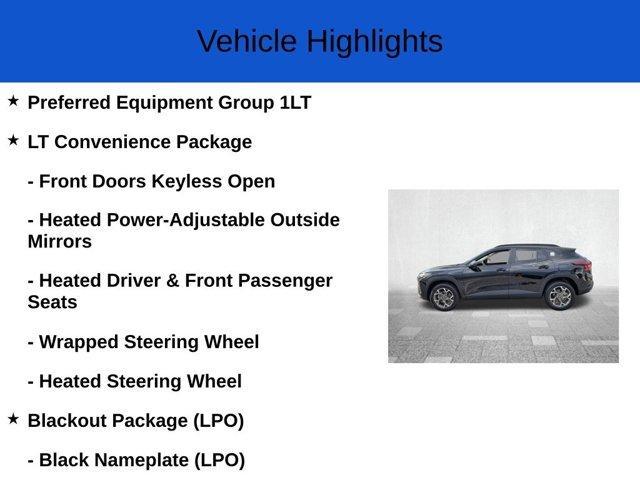 new 2025 Chevrolet Trax car, priced at $22,955