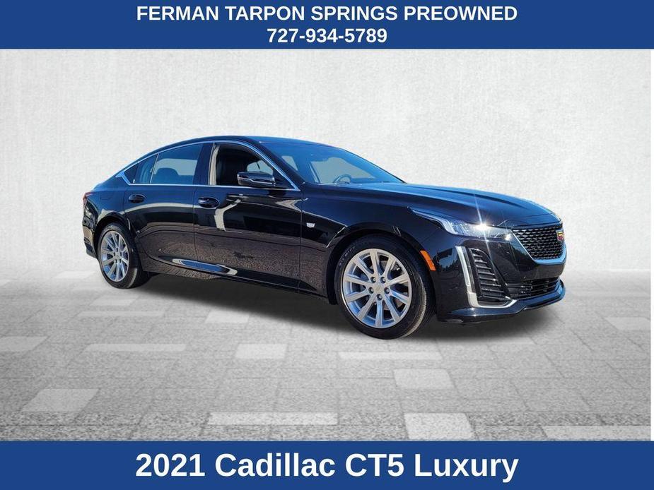 used 2021 Cadillac CT5 car, priced at $27,250