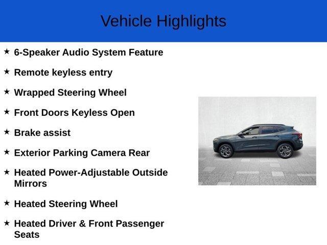 new 2025 Chevrolet Trax car, priced at $22,690