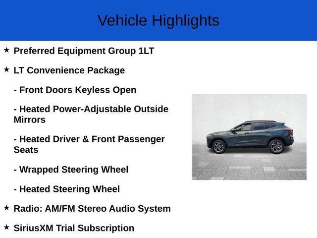 new 2025 Chevrolet Trax car, priced at $22,690