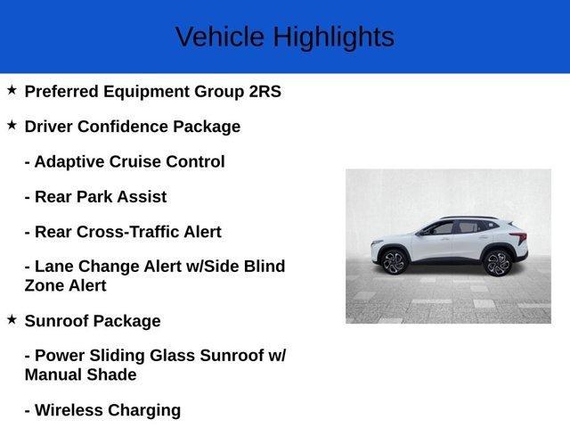 new 2025 Chevrolet Trax car, priced at $26,309