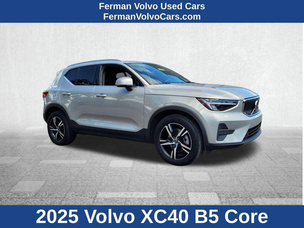 used 2025 Volvo XC40 car, priced at $30,200