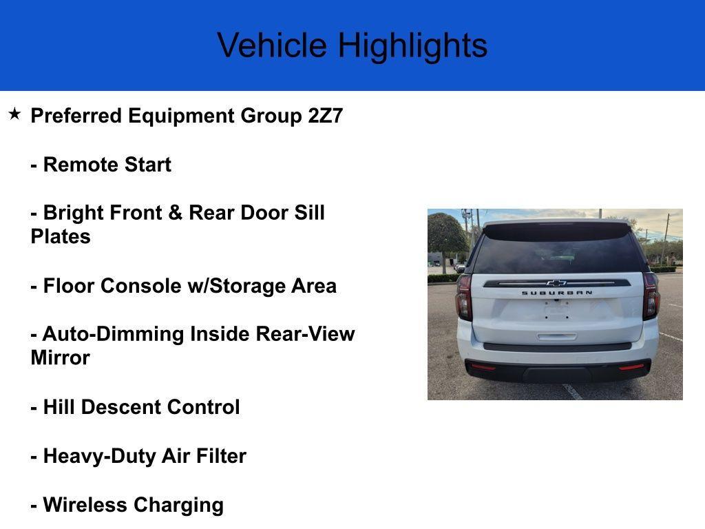 new 2024 Chevrolet Suburban car, priced at $73,085