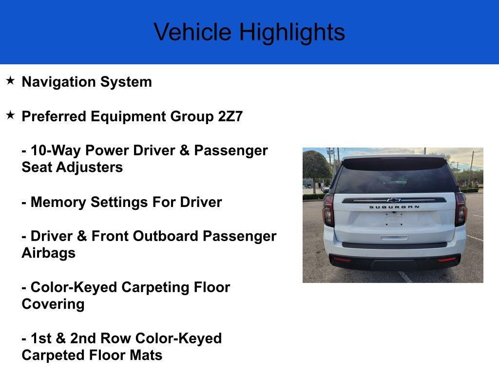 new 2024 Chevrolet Suburban car, priced at $73,085