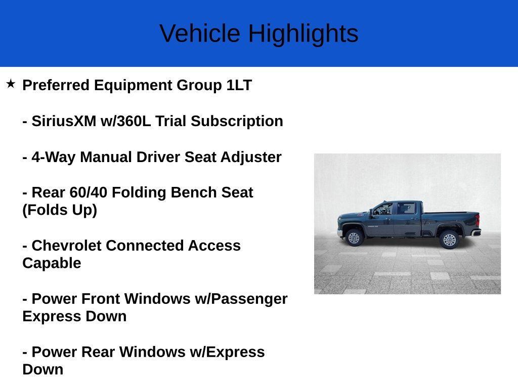 new 2025 Chevrolet Silverado 2500 car, priced at $72,040