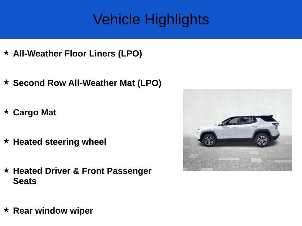 new 2026 Chevrolet Equinox car, priced at $27,320