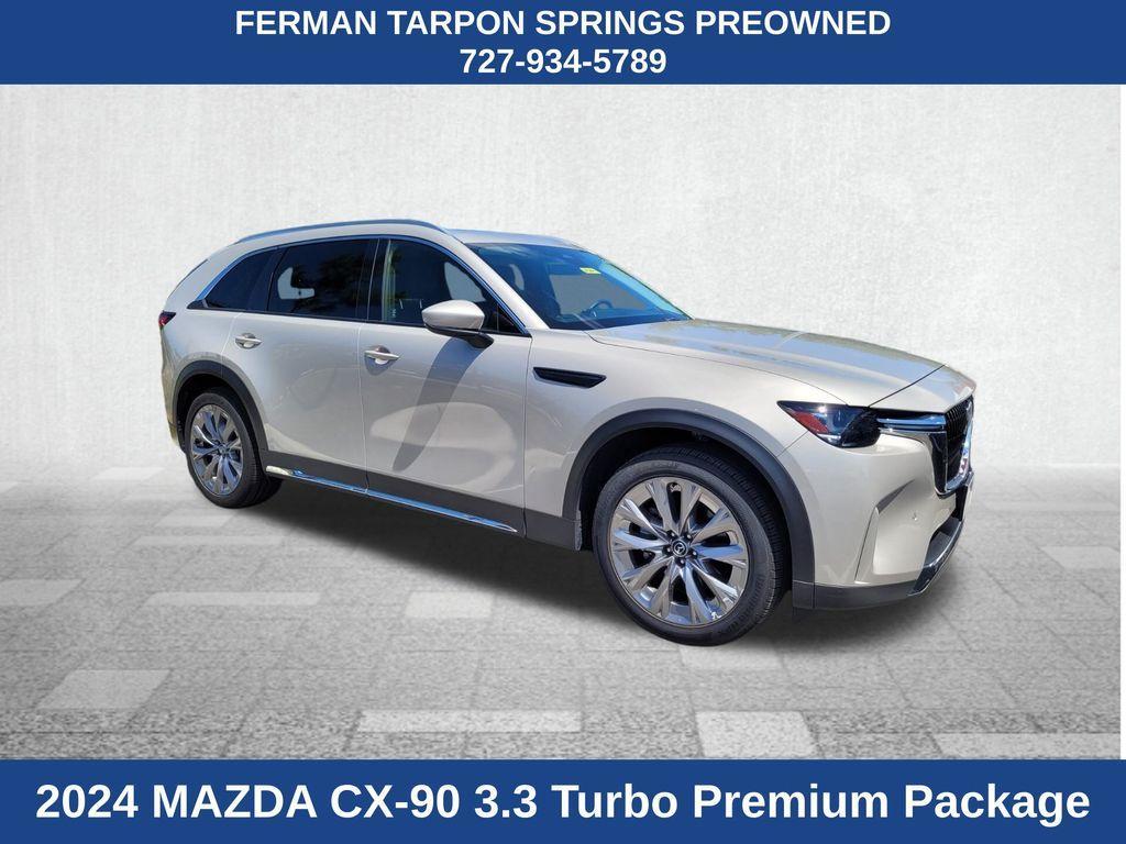 used 2024 Mazda CX-90 car, priced at $36,100